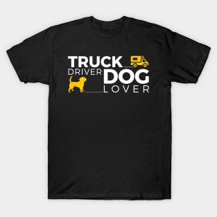 Truck Driver - Dog Lover T-Shirt